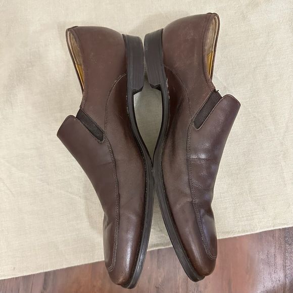 BALLY Brown Calf Leather Slip On Loafers Thor/131 - Picture 6 of 12
